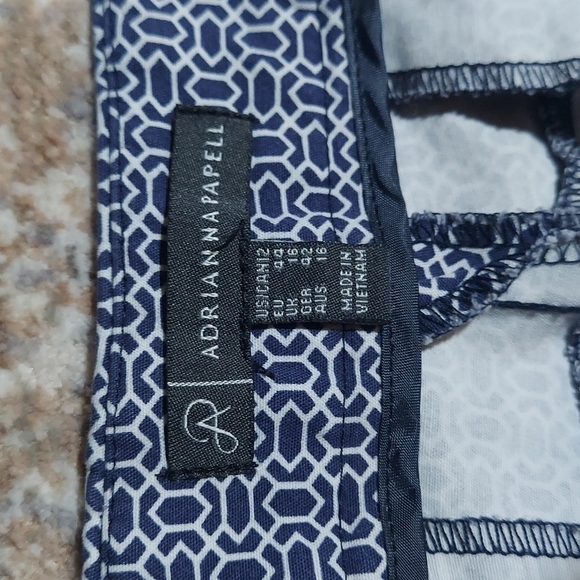 Adrianna Papell Geometric pants 👖 - Picture 5 of 14